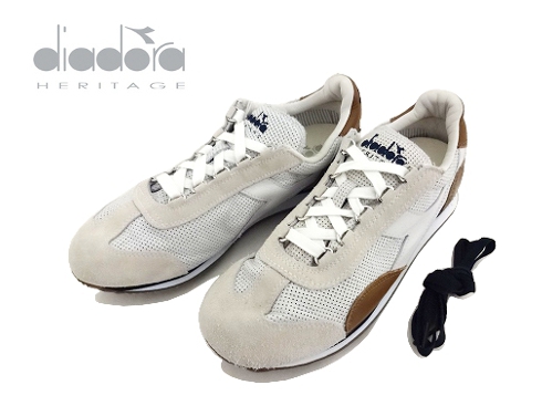 待望のホワイトベース＆パンチングレザーの登場です♪♪14SS DIADORA